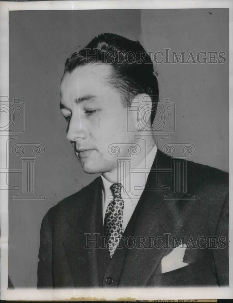 1950 Press Photo James A Eldridge Prominent Chicago Catholic Layman & Field Dire
