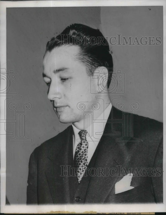 1950 Press Photo James A Eldridge Prominent Chicago Catholic Layman & Field Dire