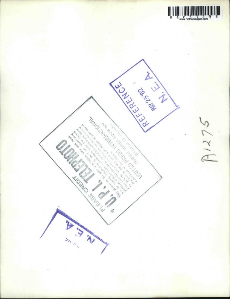 1962 Press Photo "Indeed, this was the son of god" crucifixtion scene, Sid Tate