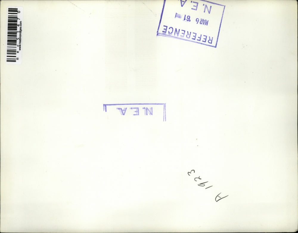 1961 Press Photo Top view of a 1,069-foot bridge.