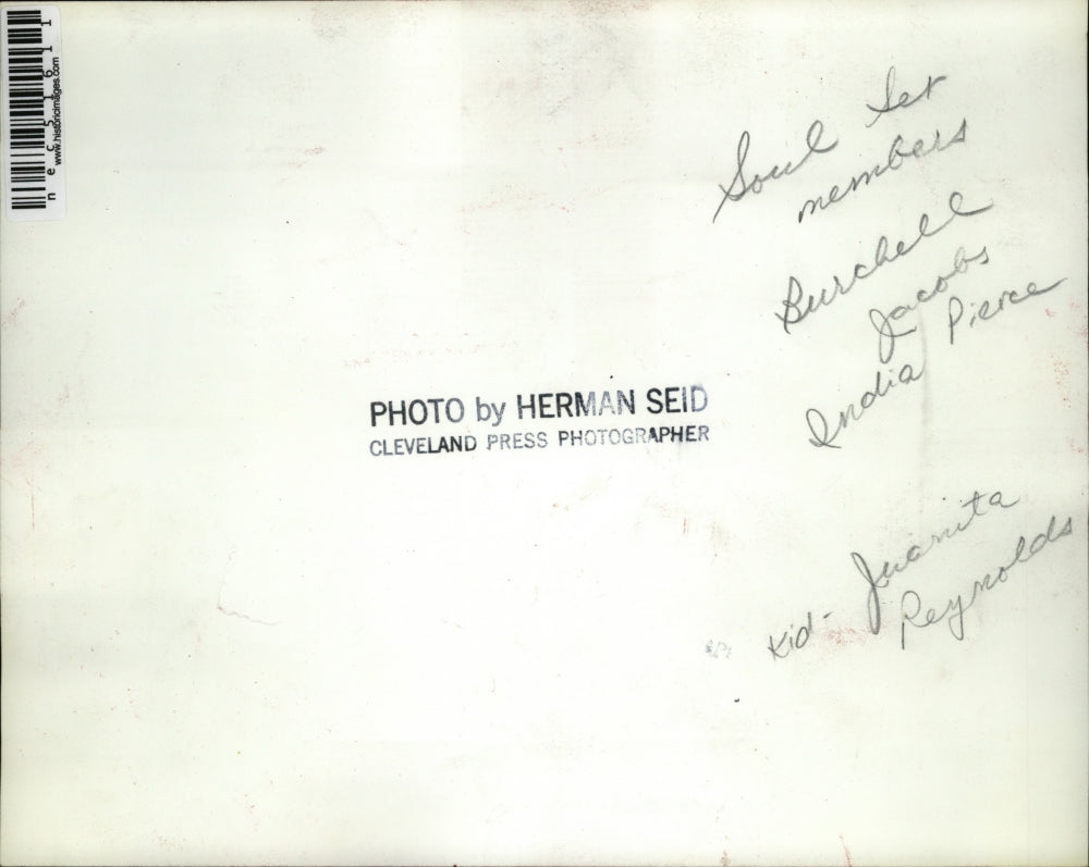 Press Photo Soul Set Members Burchell Jacobs India Pierce Juanita Reynolds
