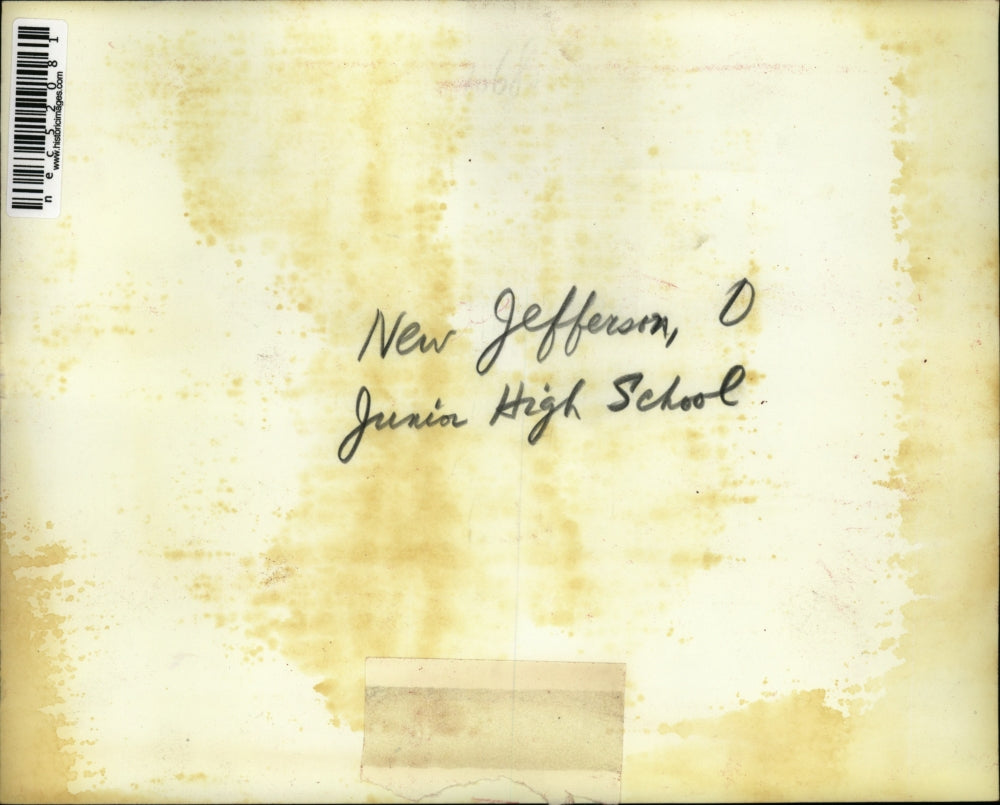 Press Photo New Jefferson, Ohio Jr High School construction