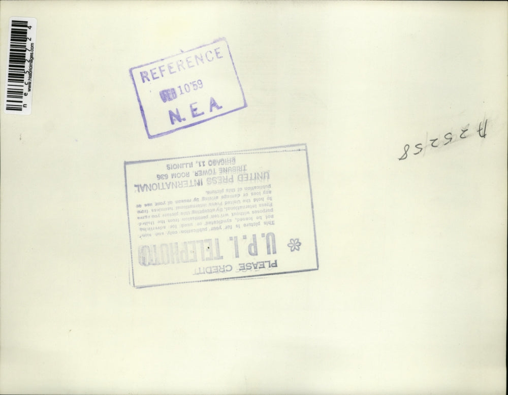 1959 Press Photo Two Killed In Construction Accident In Quebec City