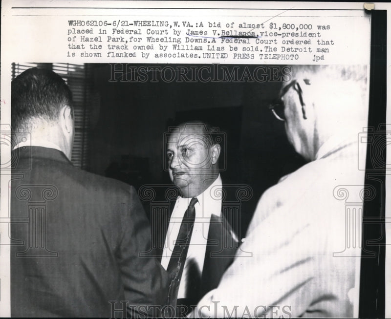 Load image into Gallery viewer, 1957 Press Photo Horse track to be sold
