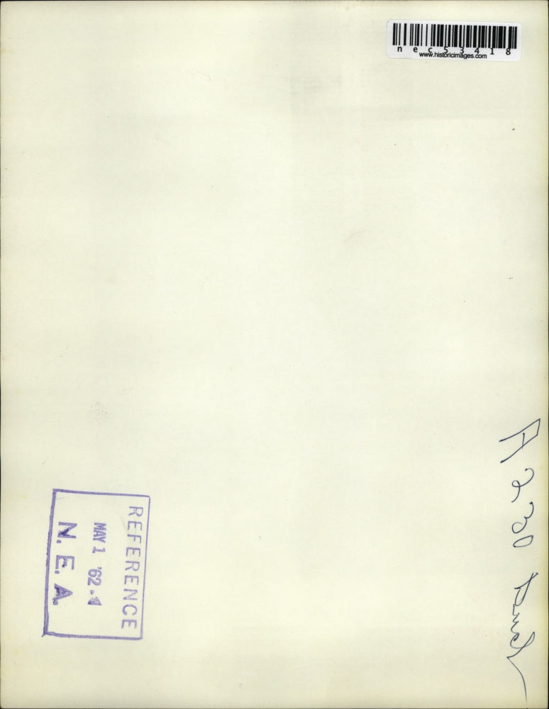 1962 Press Photo Mother Duck Sits On Nest Of Hatching Baby Duck Eggs - nec53418