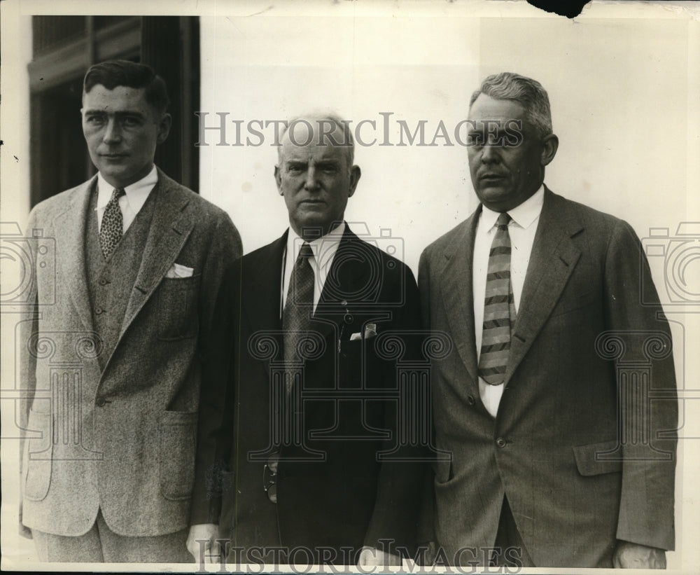 1927 Press Photo 3 people who won the $50,000 award.