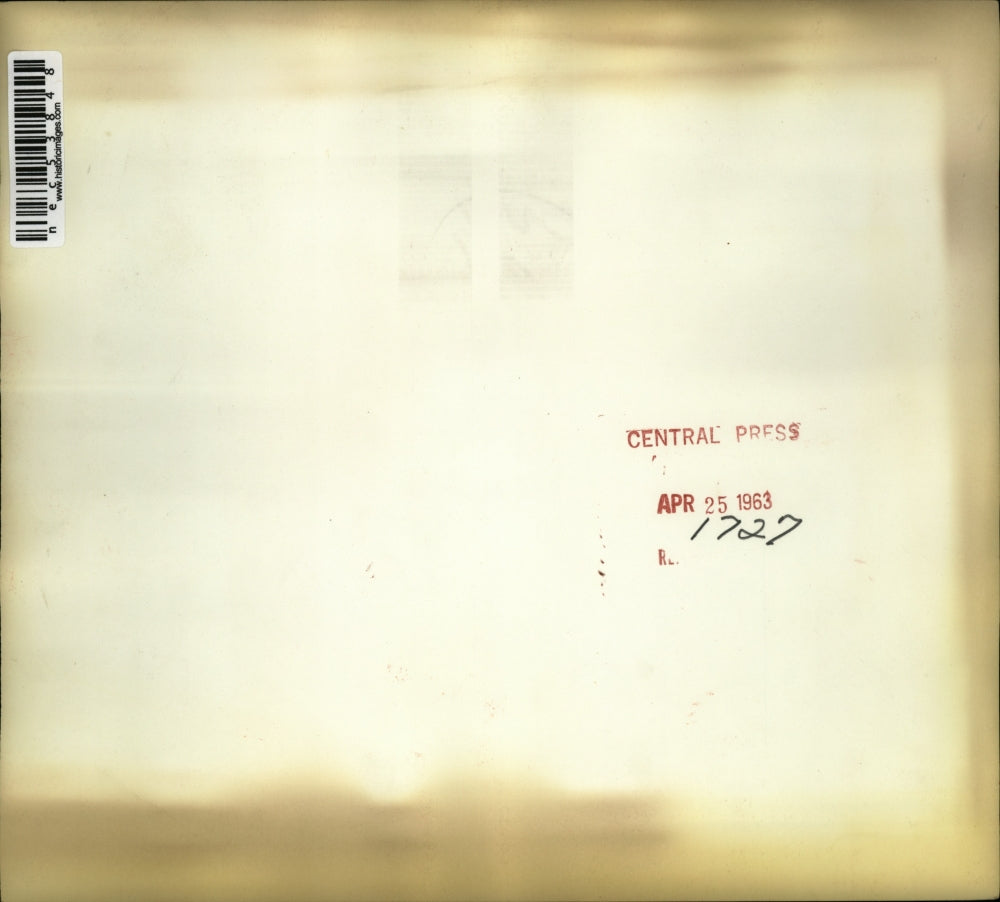 1963 Press Photo New York City manager Joseph McD. Mitchell in office