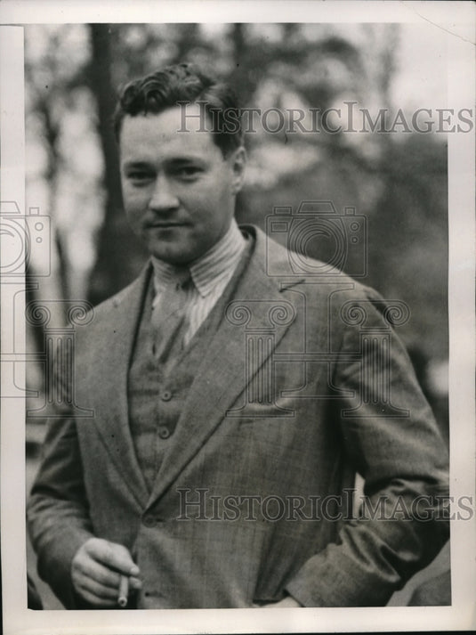 1939 Press Photo NYC, Frank Vanderlip Jr for NY Housing Authority