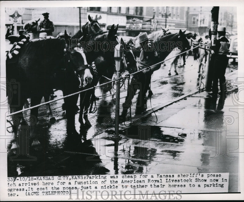 Load image into Gallery viewer, 1949 Press Photo American Royal Livestock Show in Kansas City, Kansas
