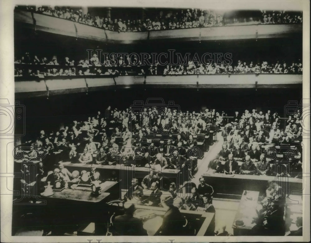 1926 Press Photo General View Of League Of Nations 7th Assembly In Geneva - Historic Images