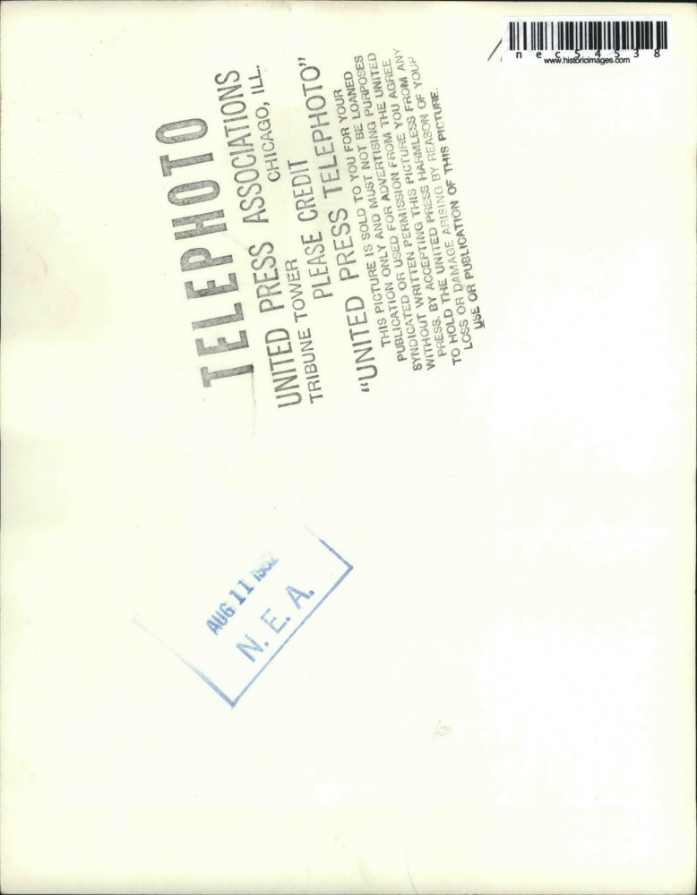 1952 Press Photo French Village, Ill.Rbt Gemmell in Det CL Phillips custody