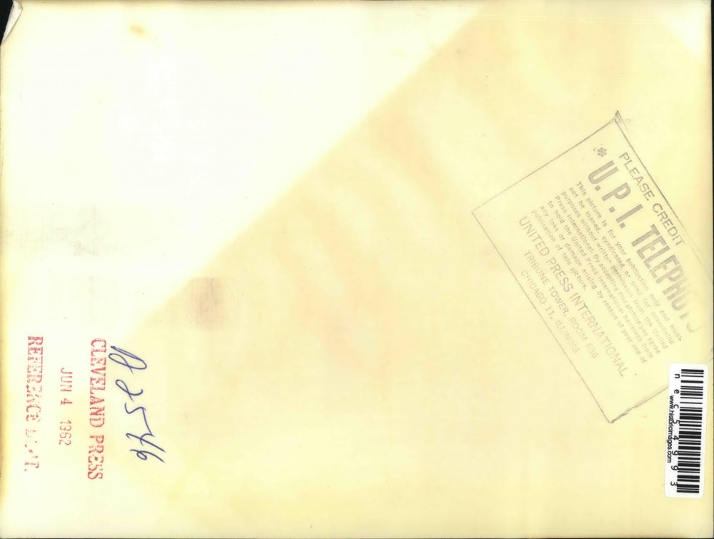 1962 Press Photo Air France Boeing 707 Jetliner Crash