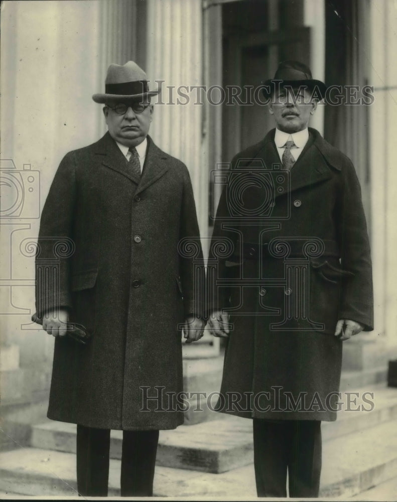 1924 Press Photo Guy Shaw, Chairman of the Legislative Com Assn of Drainage