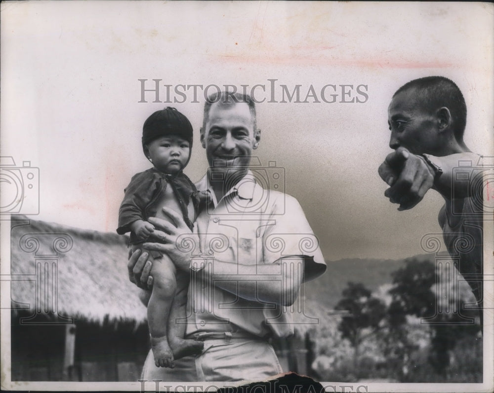 1961 Press Photo Gordon Young, US Coop Admin in Thailand