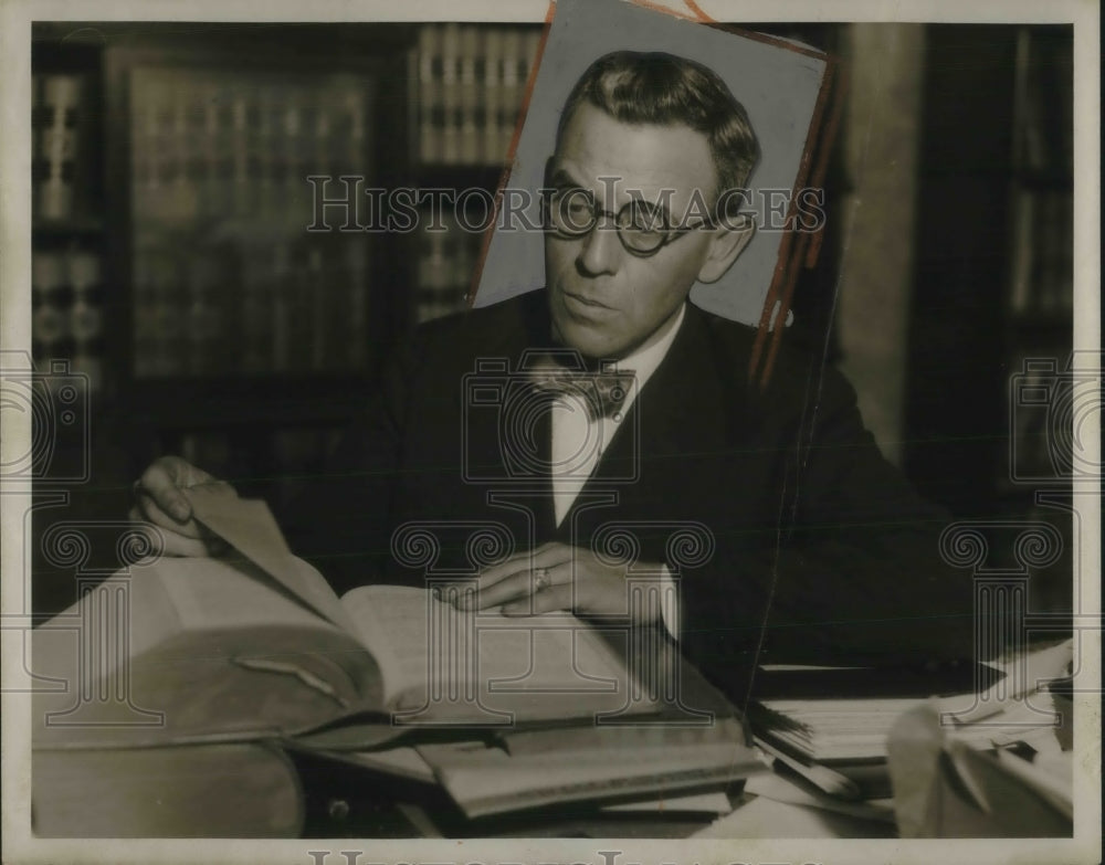 1931 Press Photo Judge Charles R. Sargent