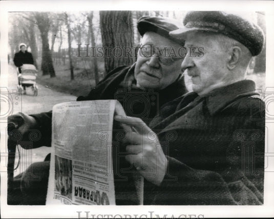 1962 Press Photo Easing of East West Tension