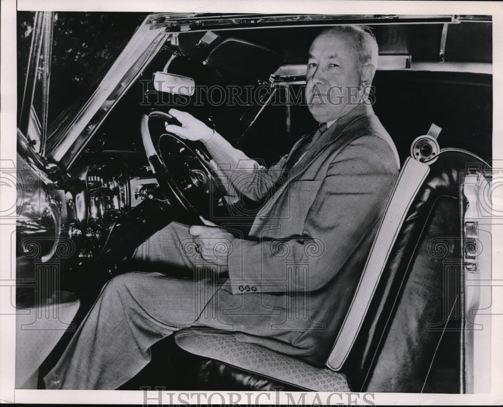 1953 Press Photo Carssage Auto Device For Long Driving- Historic Images