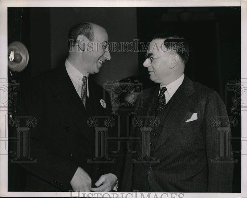 Load image into Gallery viewer, 1938 Press Photo Jacob Stowe and Paul Davis - nec56102

