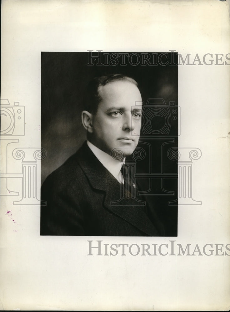 Press Photo HD Shute Vice President Westinghouse Electric Manufacturing