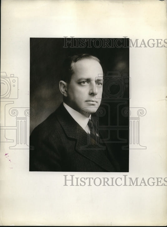 Press Photo HD Shute Vice President Westinghouse Electric Manufacturing