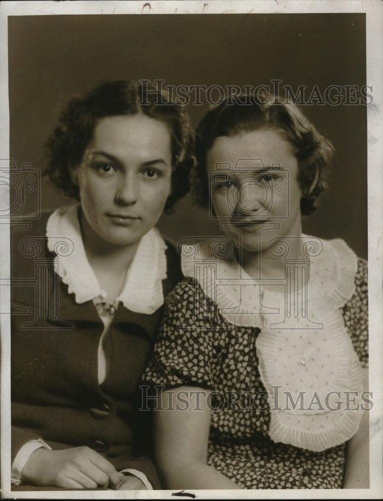 1934 Press Photo Lanternland Opera Singers Betty Deemer And Nancy Eady