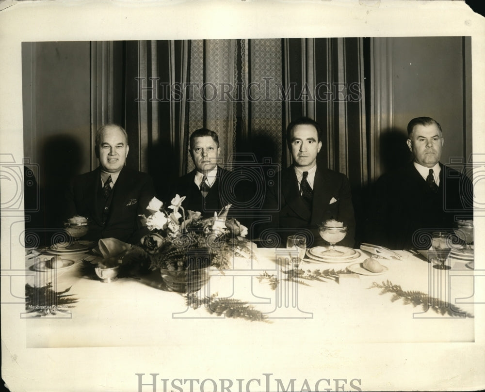 Press Photo Chrysler Sales Corporation Frank Murphy Michigan Mayor - nec56690