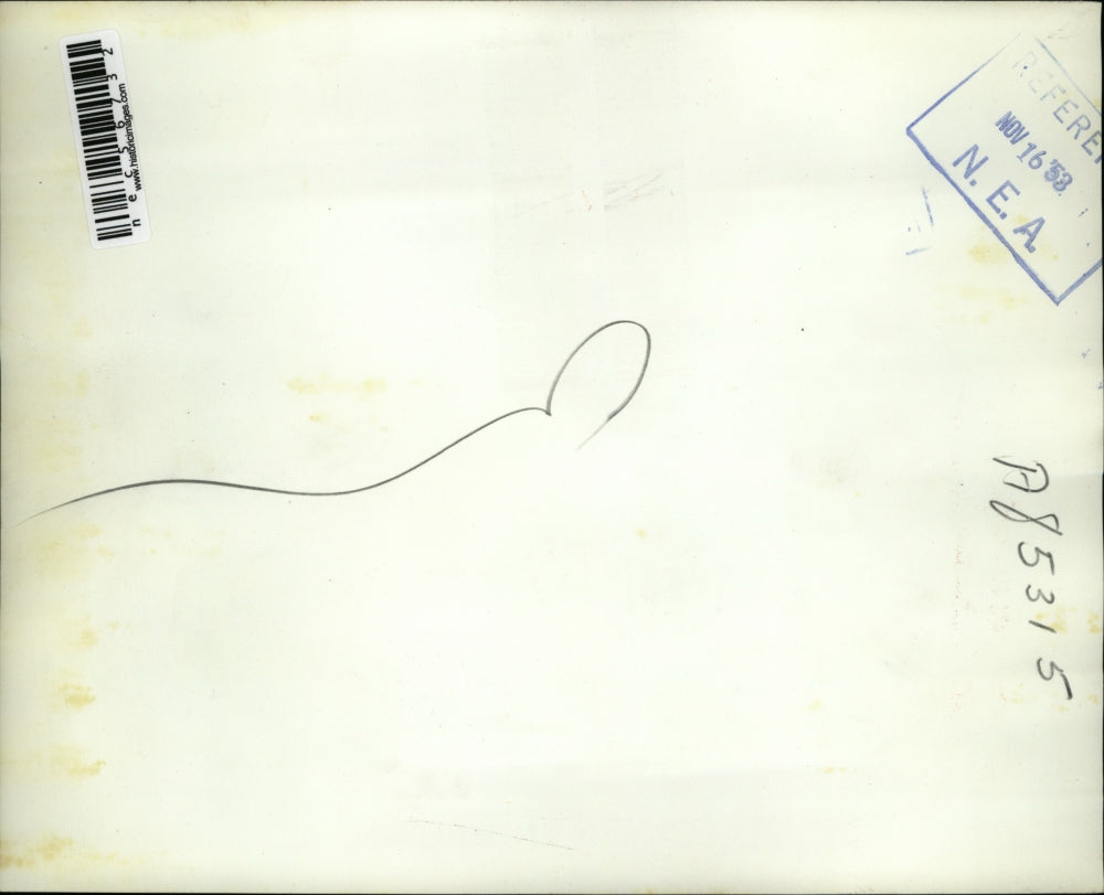 1953 Press Photo Richard Stammer, reunited with parents after being kidnapped