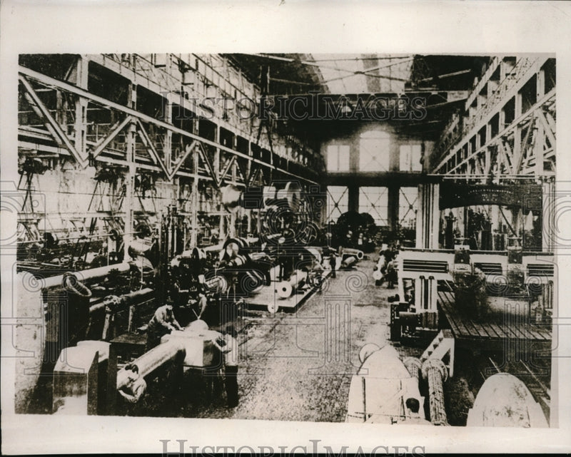 Load image into Gallery viewer, 1940 Press Photo Krupp Armament Works Damaged by Air Raids, Essen, Germany
