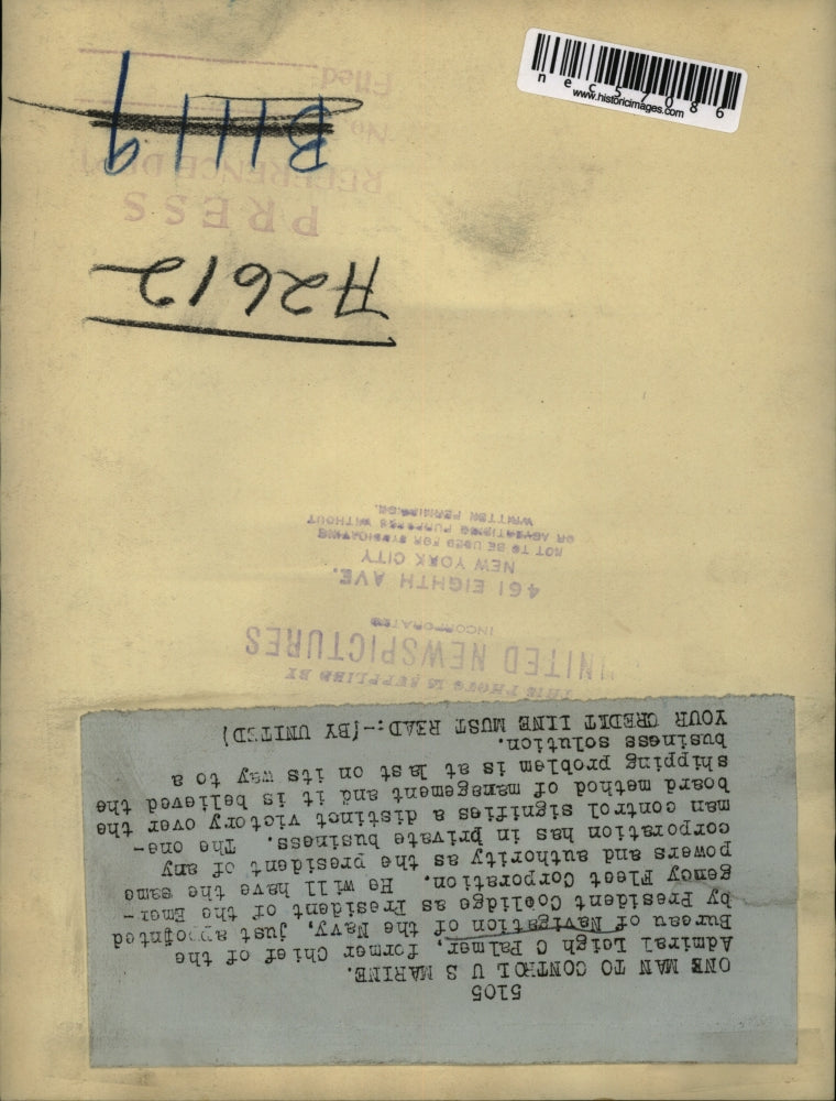 Undated Press Photo - nec57086