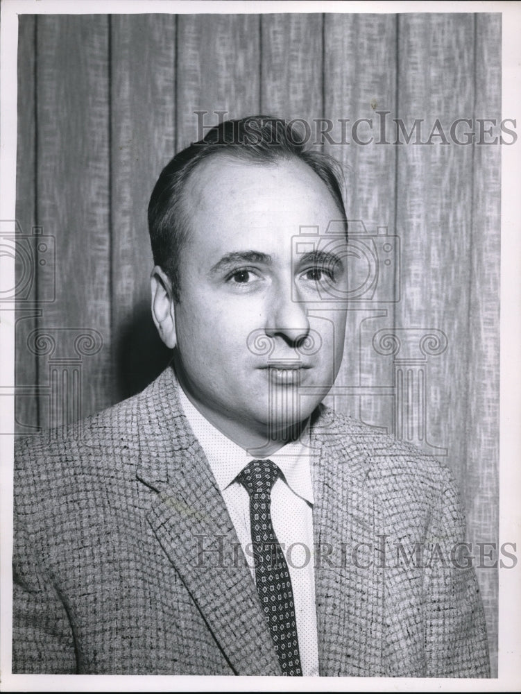 1961 Press Photo Dan Oakley