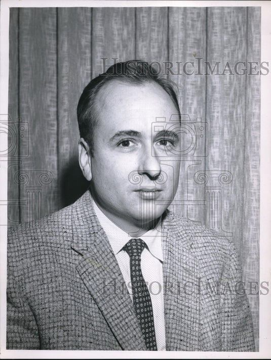 1961 Press Photo Dan Oakley