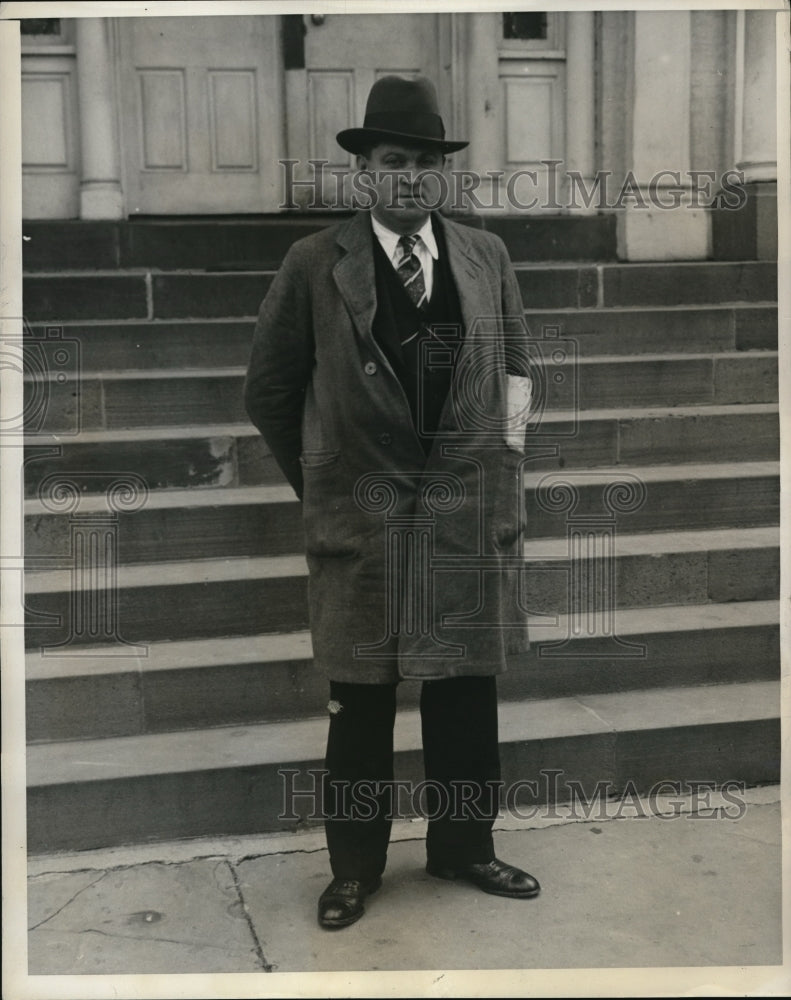 1931 Press Photo James M. O&#39;Brien, member of the NY Police Force shot in 1924- Historic Images