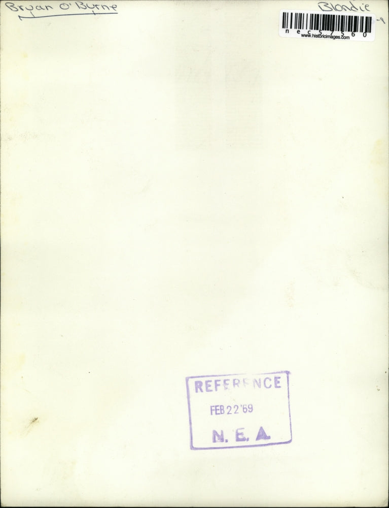 1969 Press Photo Bryan O'Burne