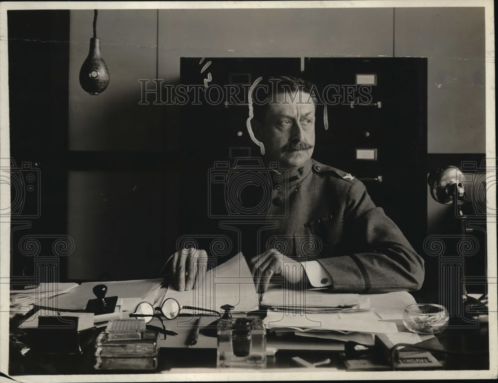 1918 Press Photo Col. C. L. Furbush, Medical Corp, National Army- Historic Images