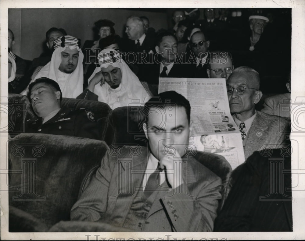 1945 Press Photo San Fransisco, Calfornia UNcio