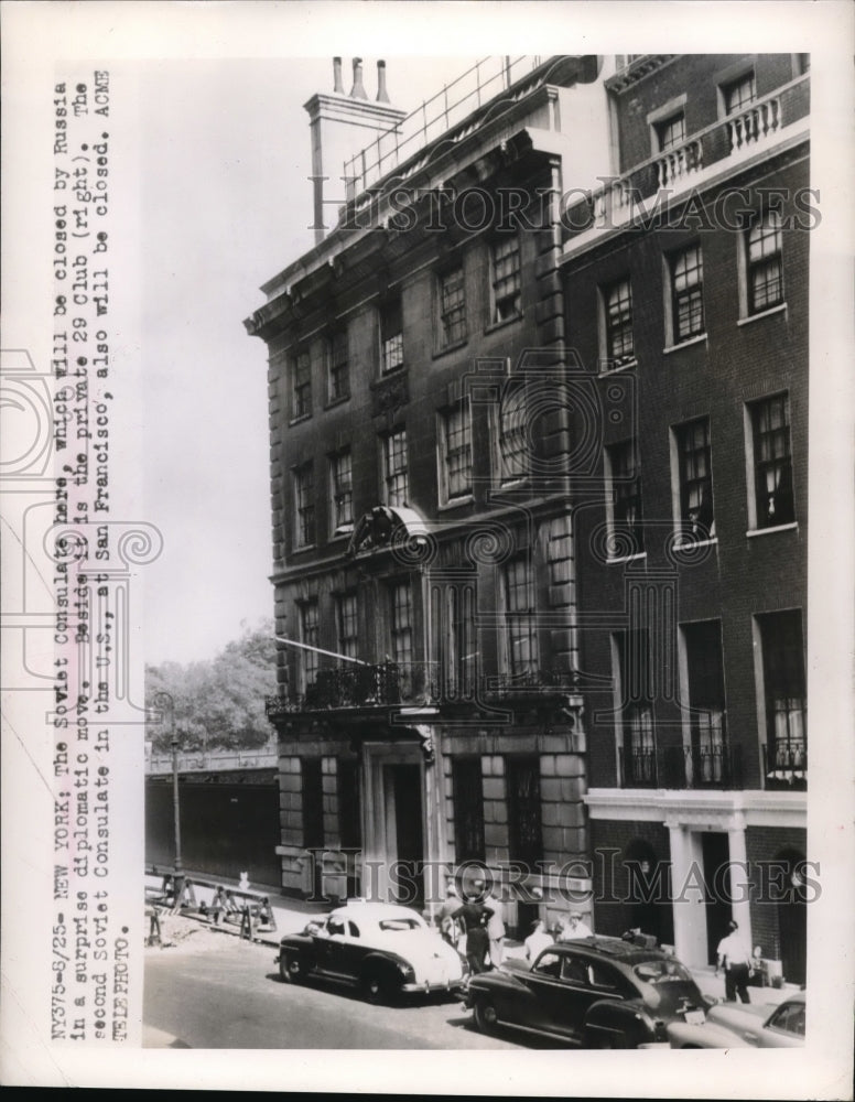 Load image into Gallery viewer, 1948 Press Photo The Soviet Consulate Office
