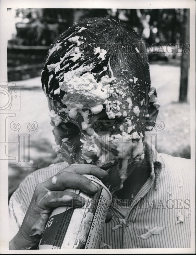 1964 Press Photo Ken Slater, age 13 of Cleveland, Ohio