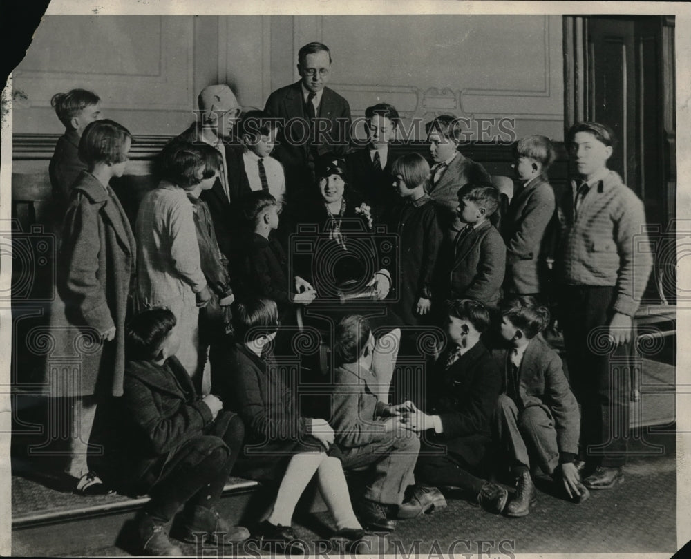 1930 Press Photo Children - nec58403