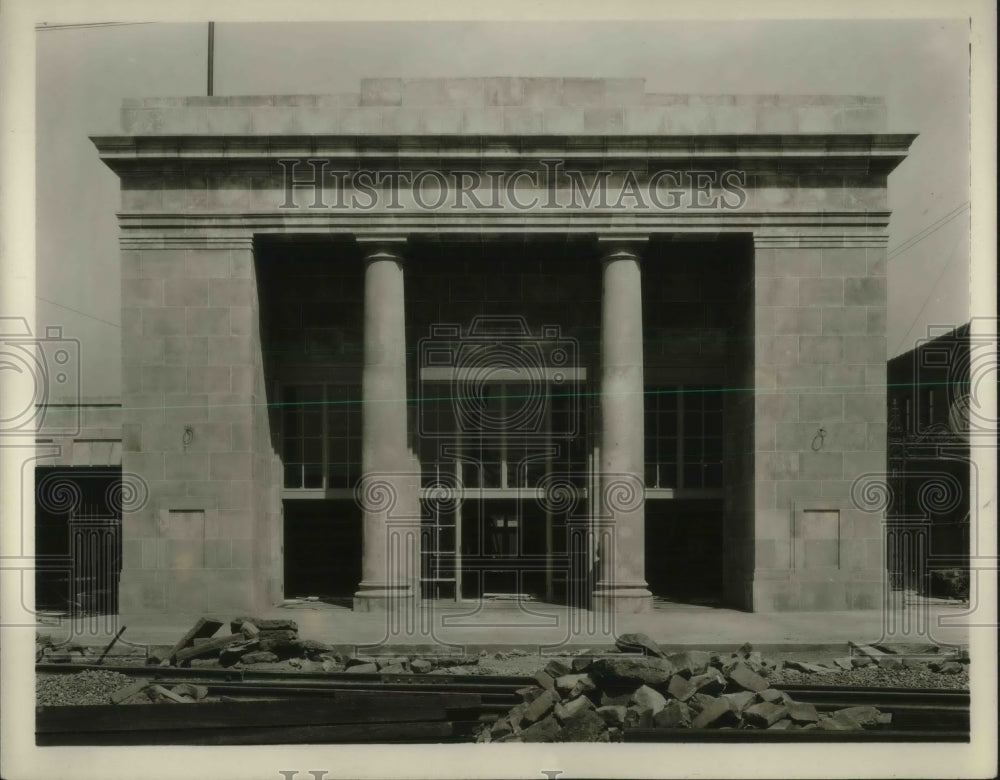 1929 Press Photo Scene from the reconstruction of a national landmark- Historic Images