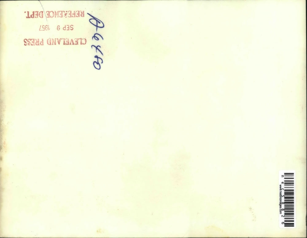 1957 Press Photo Clay Powell Applies Roost-No-More to Get Rid of Pigeons