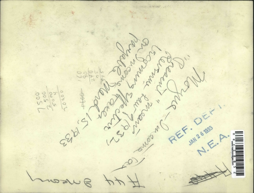 1933 Press Photo mOYUE INCOME TAX BOARD - nec58852