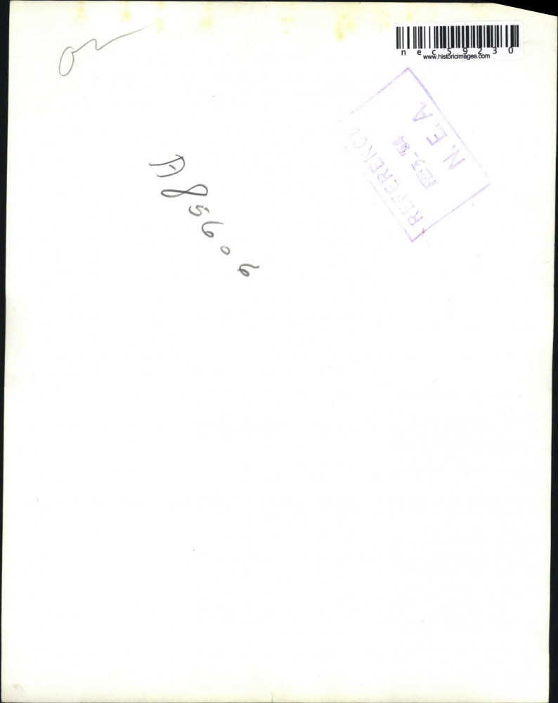 1954 Press Photo Cab Driver Donald E. Scott arrested on charge of drunk driving