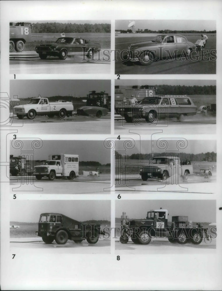 1968 Press Photo Road testing at NASA