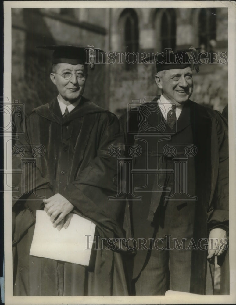 1930 Press Photo Dr. Josiah Penniman & Charice M. Schwab Of New York City - Historic Images
