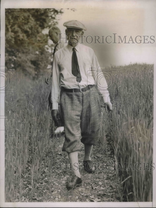 1937 Press Photo Justice Willis Van Devanter Whose Resignation From Supreme