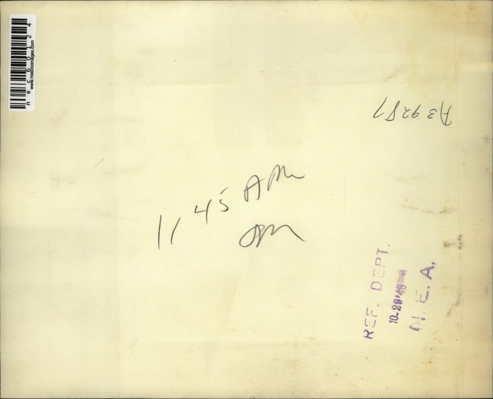 1948 Press Photo Cowboy Kansas Boy Andy Kinzer Lets Dog Ride On Back Of Bull