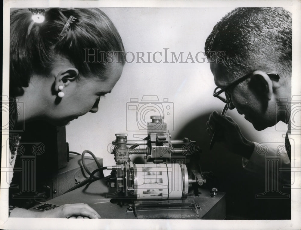 1956 Press Photo DL Subrahmanyam, Engineer in University of Michigan