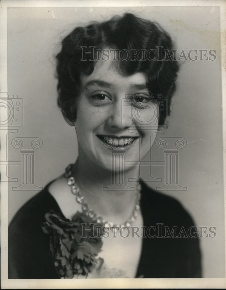 1928 Press Photo Babe Bacon, Dancer.