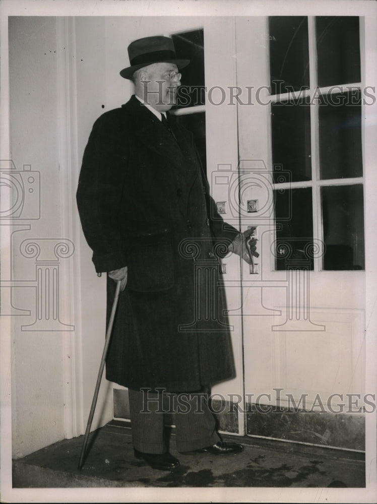 1937 Press Photo J. Henry Smythe Jr resembles President Roosevelt
