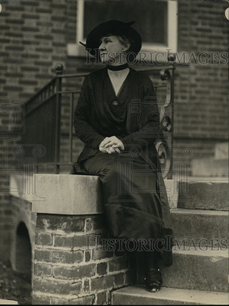 1923 Press Photo Madam V.P. Haneafeldt widow of former aide to Czar